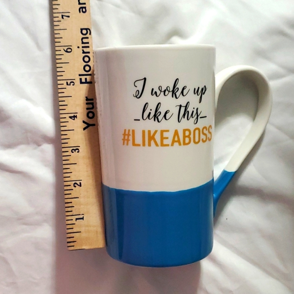 : Cracker barrel i woke up like this #likeaboss like a boss Coffee Mug barel